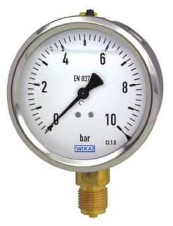 WIKA-Manometer, Typ 213.53 (Anzeigebereich bis 250 bar)