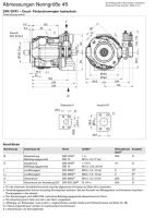 Bosch/Rexroth Axialkolbenpumpe A  A10VSO 45 DFR1/31R-VPA12N00