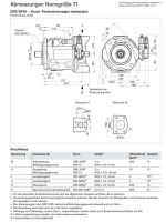 Bosch/Rexroth Axialkolbenpumpe A  A10VSO 71 DFR1/31R-VPA12N00
